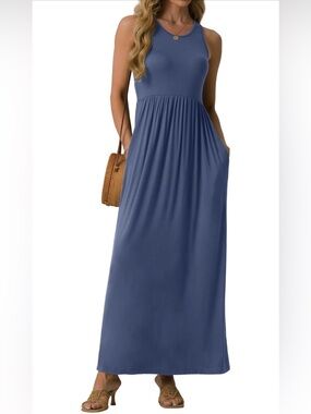 Grecerelle Maxi DressWith Pockets NWT